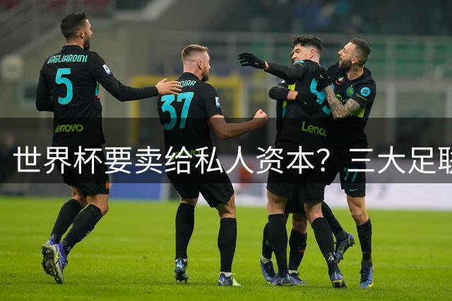 世界杯要卖给私人资本？三大足联发飙了